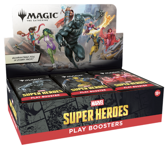 Picture of Magic: The Gathering® | Marvel Super Heroes Play Booster Display