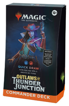 Picture of Outlaws of Thunder Junction Commander Deck "Quick Draw"