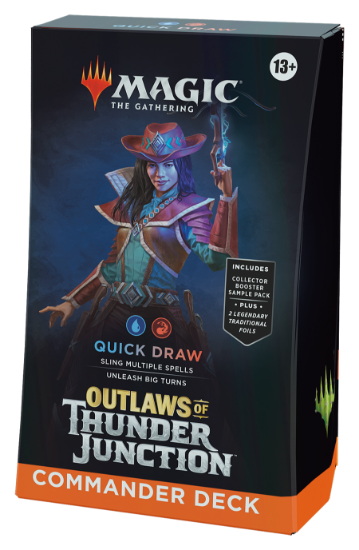 Picture of Outlaws of Thunder Junction Commander Deck "Quick Draw"