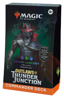 Picture of Outlaws of Thunder Junction Commander Deck "Grand Larceny"