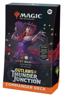 Picture of Outlaws of Thunder Junction Commander Deck "Most Wanted"