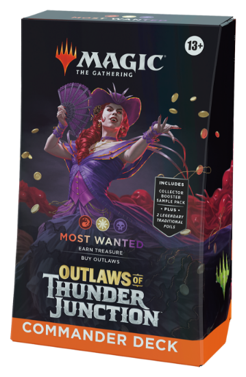 Picture of Outlaws of Thunder Junction Commander Deck "Most Wanted"